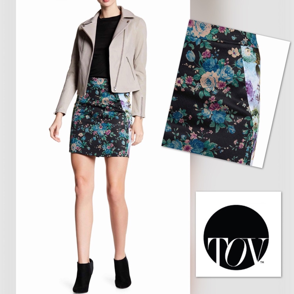 🆕TOV HOLY Floral Skirt